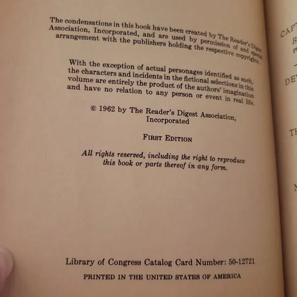 1962 Pretty decorative cover Reader's Digest Vol 2 vintage book - Picture 7 of 9